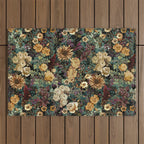 Isolated Blooms Outdoor Rug Gallery Image 1