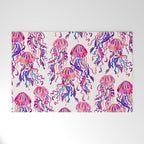 Jellyfish - Magenta Palette Welcome Mat Gallery Image 1