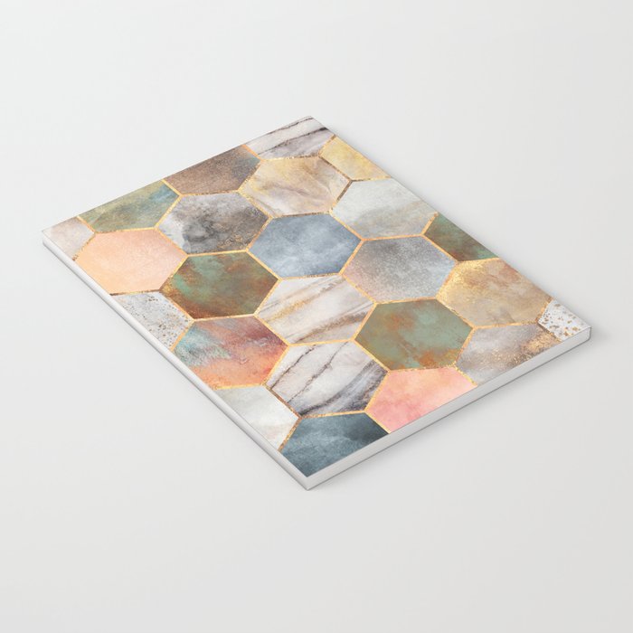 Pretty Hexagons Notebook Gallery Image 3