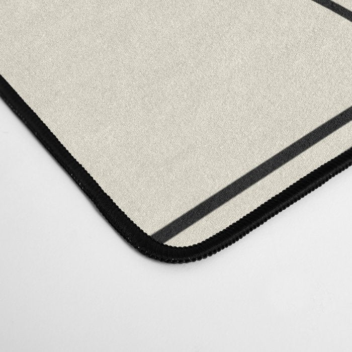 Abstraction_SUNLIGHT_SUNSHINE_LINE_POP_ART_Minimalism_001A Desk Mat Gallery Image 4
