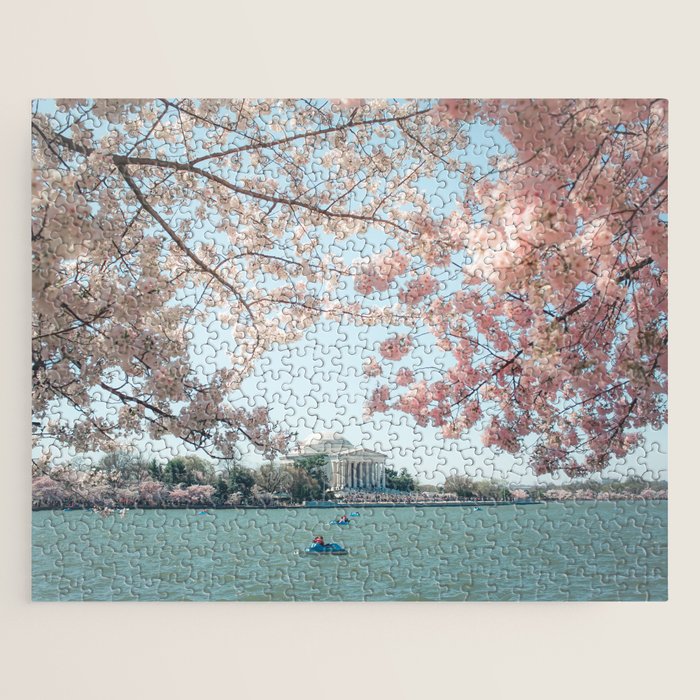 Washington DC Cherry Blossoms II Jigsaw Puzzle Gallery Image 1