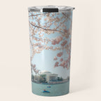 Washington DC Cherry Blossoms II Travel Mug Gallery Image 1