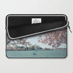 Washington DC Cherry Blossoms II Laptop Sleeve Gallery Image 2