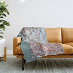 Washington DC Cherry Blossoms II Throw Blanket Gallery Image 1