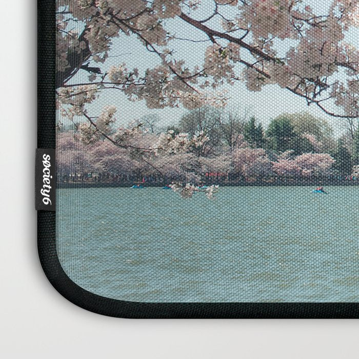 Washington DC Cherry Blossoms II Laptop Sleeve Gallery Image 3