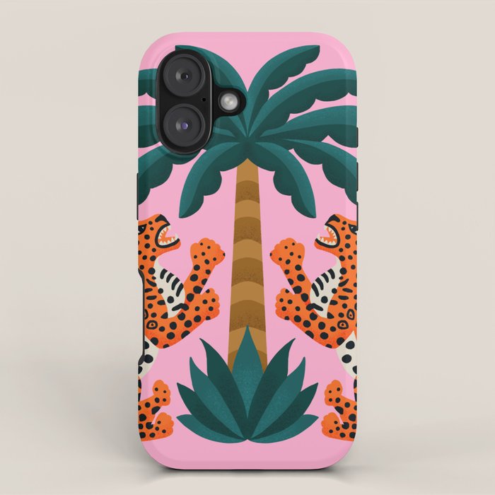 Jaguars and Palm iPhone Case Gallery Image 1