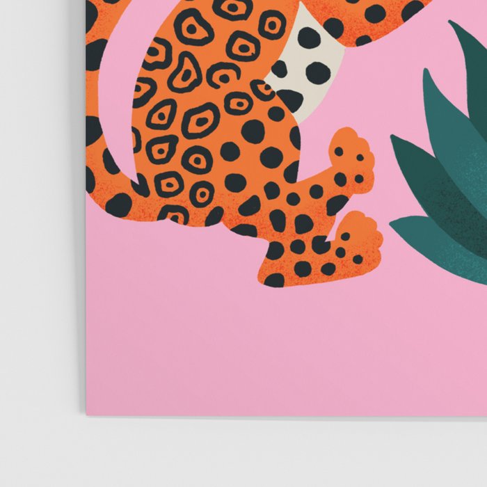 Jaguars and Palm Poster Gallery Image 3