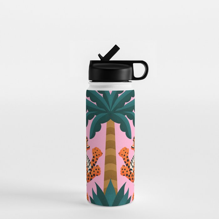 Jaguars and Palm Water Bottle Gallery Image 1