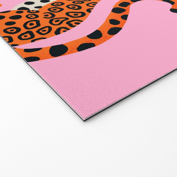 Jaguars and Palm Welcome Mat Gallery Image 2