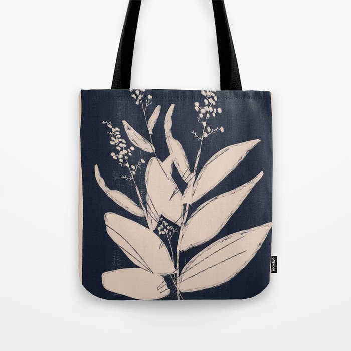 minimal plant 20 Tote Bag Gallery Image 1