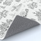 Brooklyn Toile - Black and White Rug Gallery Image 4