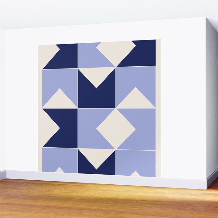 Abstract Shapes 90 Wall Mural Gallery Image 2