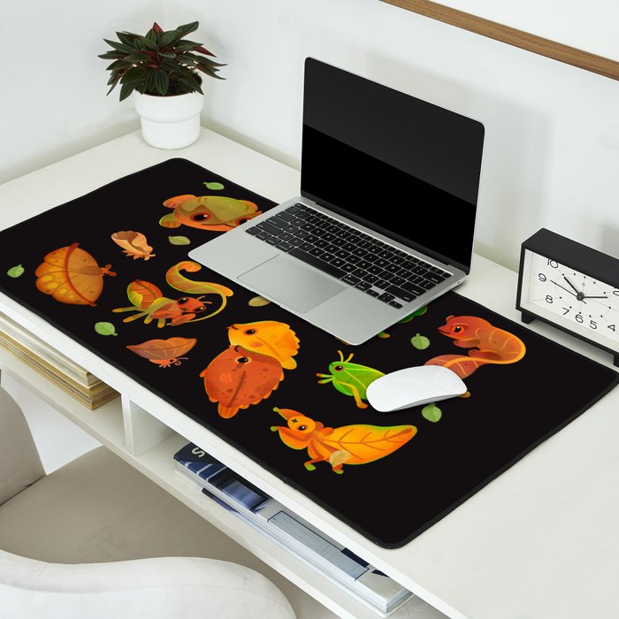 Leaf mimics Desk Mat Gallery Image 2