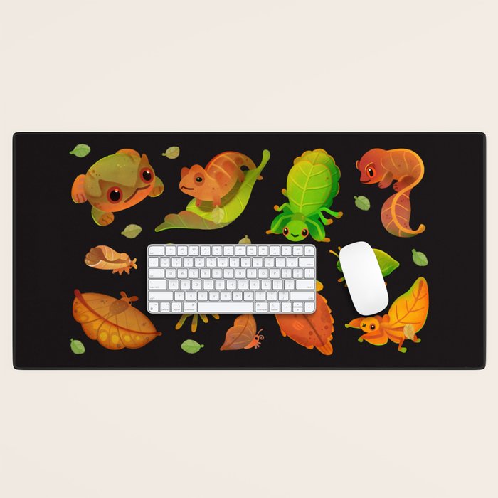 Leaf mimics Desk Mat Gallery Image 1