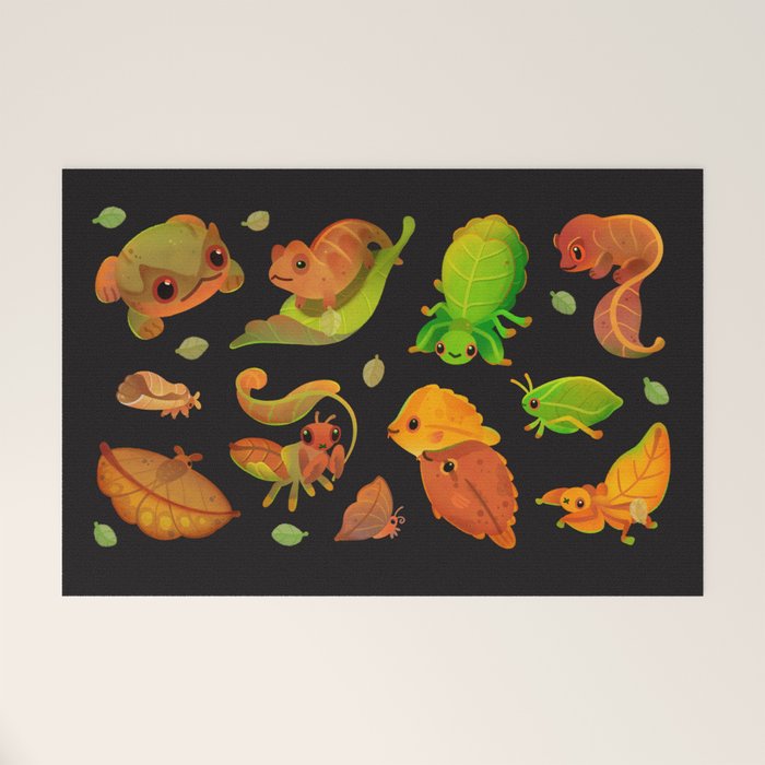 Leaf mimics Welcome Mat Gallery Image 1
