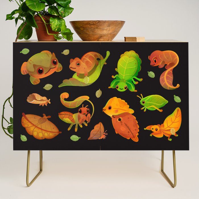 Leaf mimics Credenza Gallery Image 1