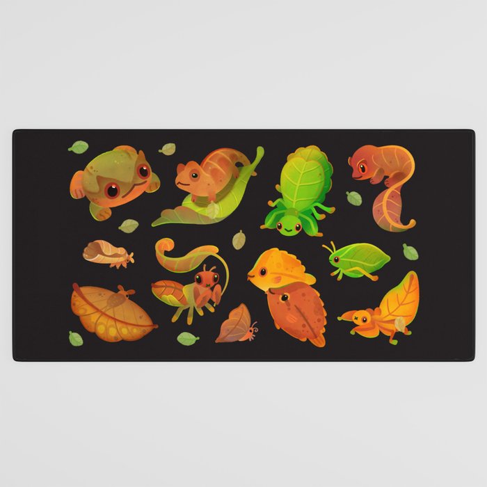 Leaf mimics Desk Mat Gallery Image 3