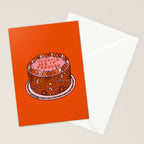 Scorpio Cake Stationery Card Gallery Image 2