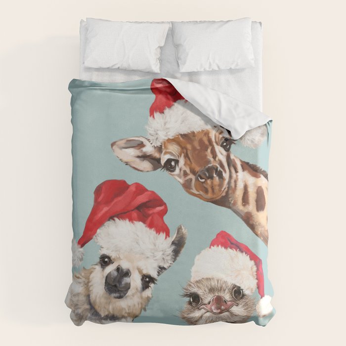Christmas Animals Gang Duvet Cover Gallery Image 6