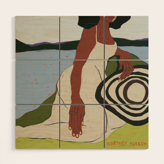 The Sun Hat Wood Wall Art Gallery Image 1