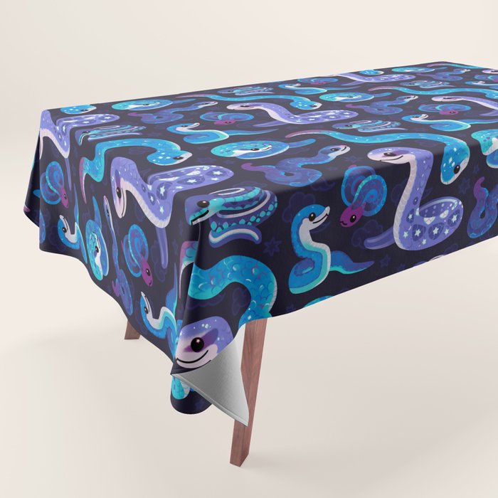 The Year of the Blue Snake Tablecloth Gallery Image 1