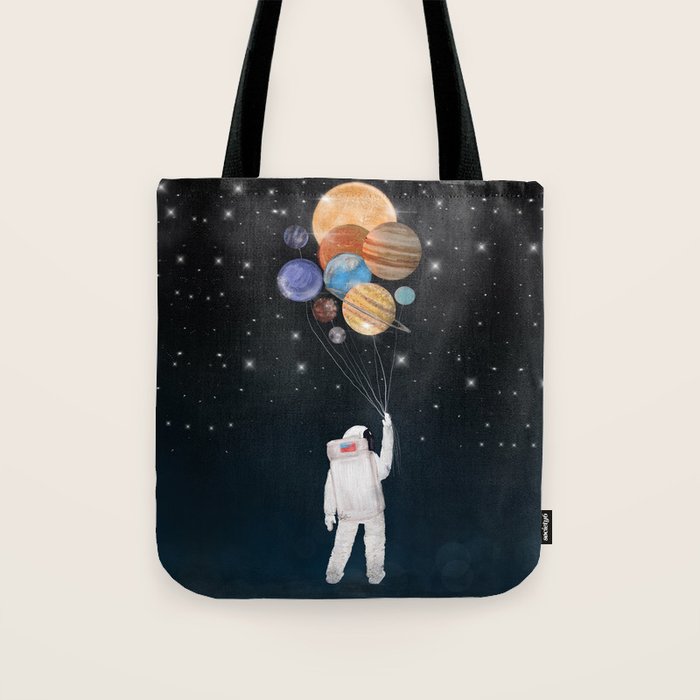 balloon universe Tote Bag Gallery Image 1