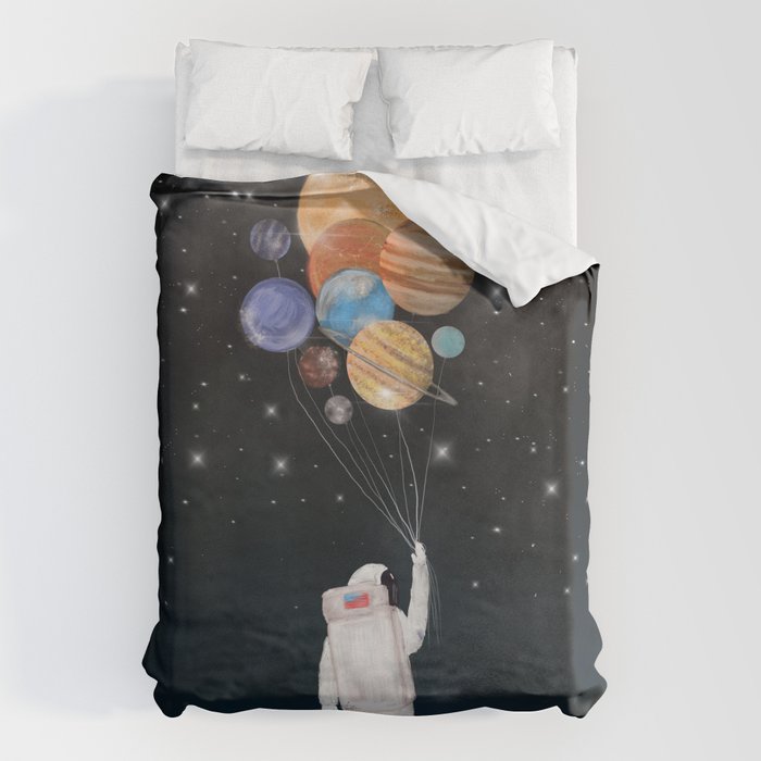 balloon universe Duvet Cover Gallery Image 6