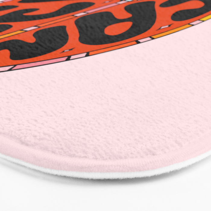 Cancer Peace Sign Bath Mat Gallery Image 3