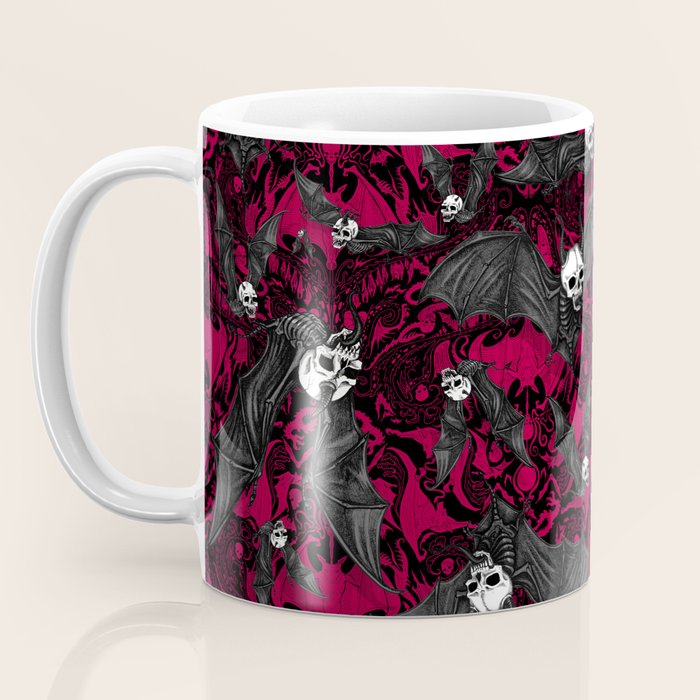 Skelebats - Blood Bath Coffee Mug Gallery Image 3