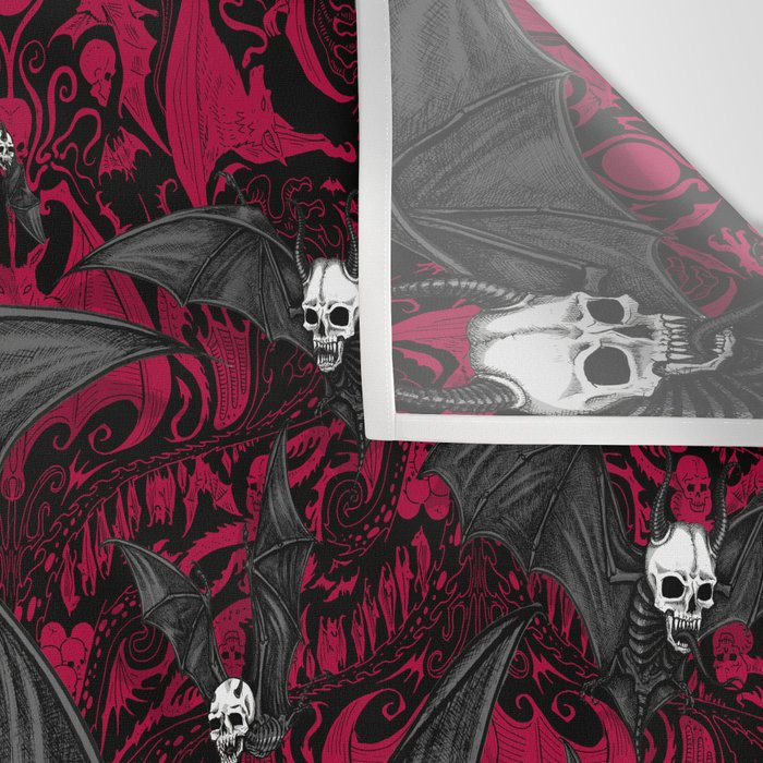 Skelebats - Blood Bath Wall Tapestry Gallery Image 3