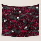 Skelebats - Blood Bath Wall Tapestry Gallery Image 4