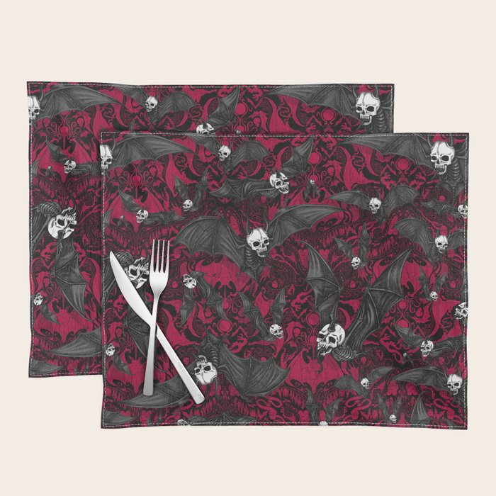 Skelebats - Blood Bath Placemat Gallery Image 1