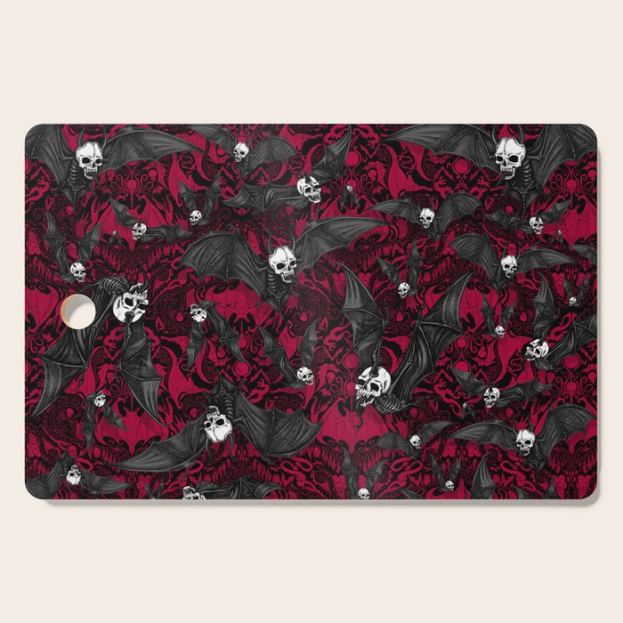Skelebats - Blood Bath Cutting Board Gallery Image 1
