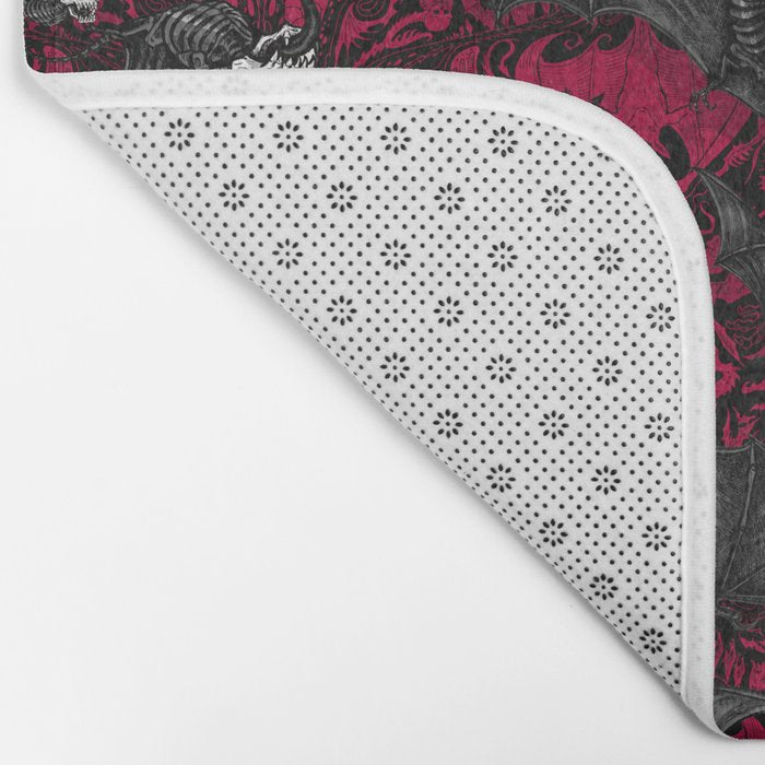 Skelebats - Blood Bath Bath Mat Gallery Image 2