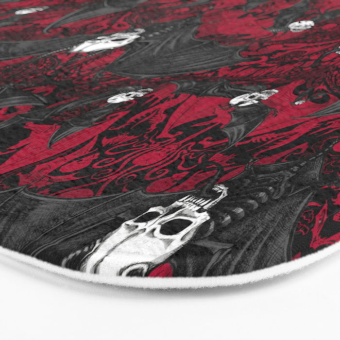Skelebats - Blood Bath Bath Mat Gallery Image 3