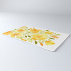 Watercolor California poppies (Quad set, #1) Rug Gallery Image 3