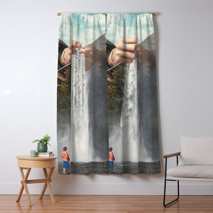 Knitted Waterfall - Crochet Window Curtain Gallery Image 5