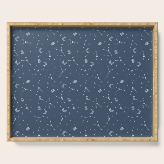Cancer Constellation Serving Tray Gallery Image 1