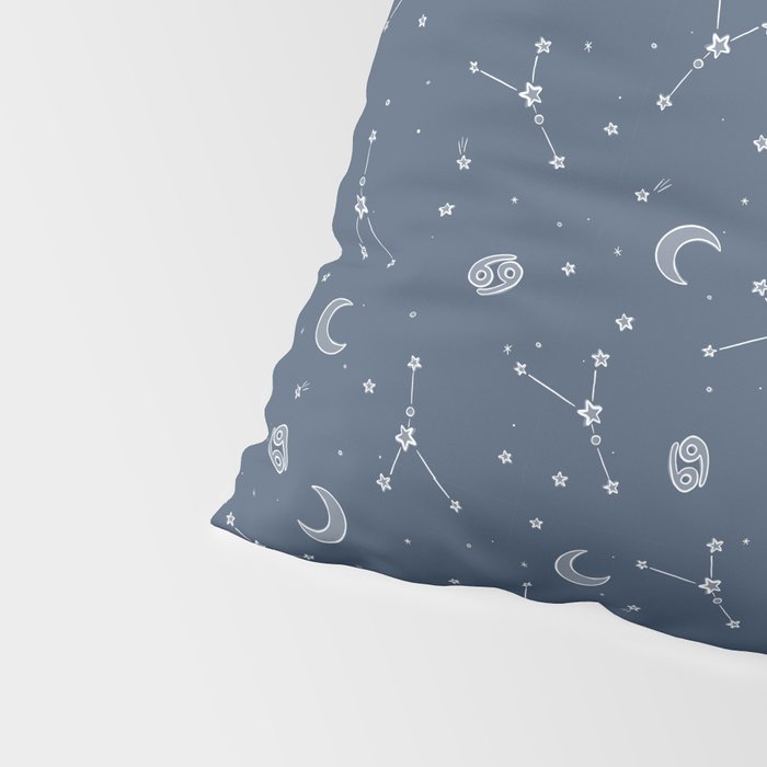 Cancer Constellation Pillow Sham Gallery Image 4
