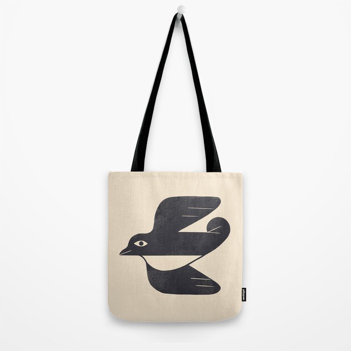 Minimal Blackbird No. 4 Tote Bag Gallery Image 2