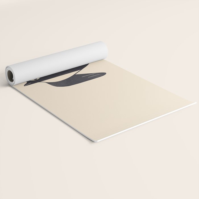 Minimal Blackbird No. 4 Yoga Mat Gallery Image 2