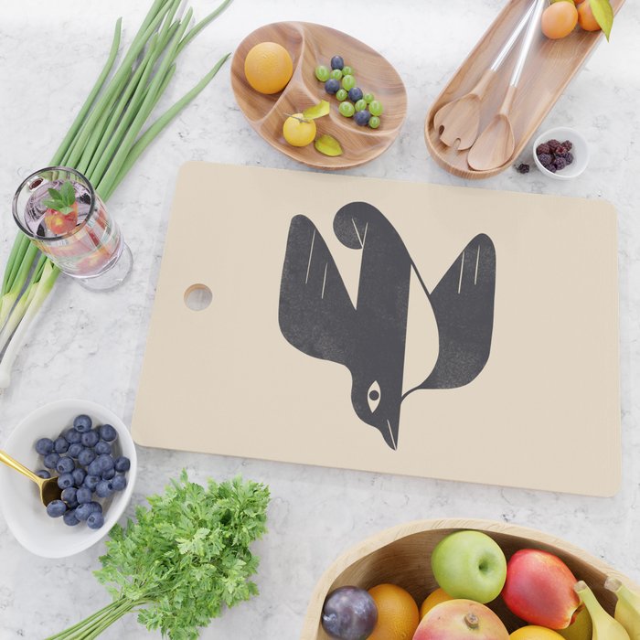 Minimal Blackbird No. 4 Cutting Board Gallery Image 2