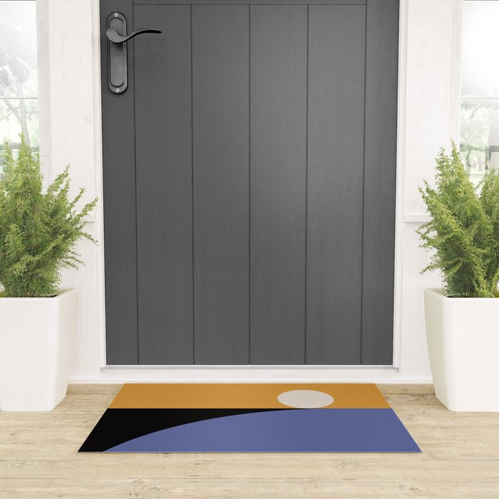 Simplistic Landscape XXIV Welcome Mat Gallery Image 3