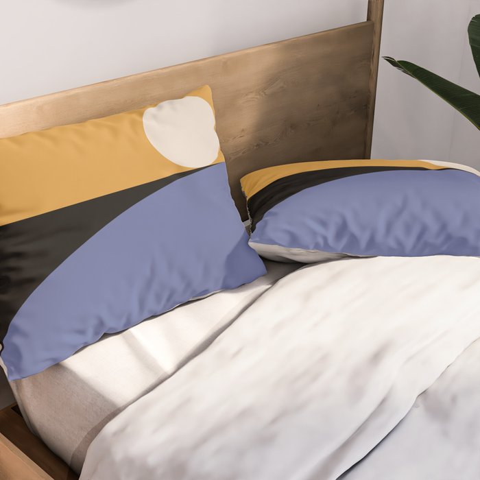 Simplistic Landscape XXIV Pillow Sham Gallery Image 2