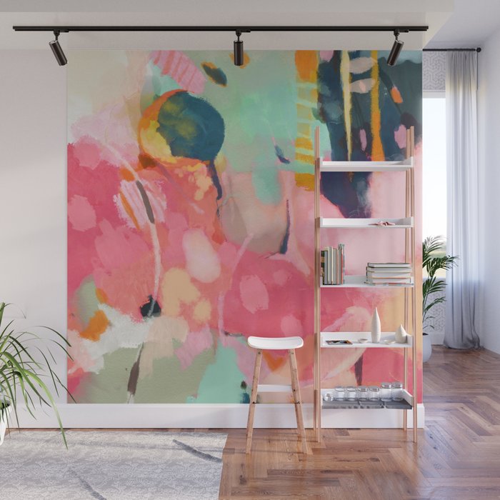 spring moon earth garden Wall Mural Gallery Image 1