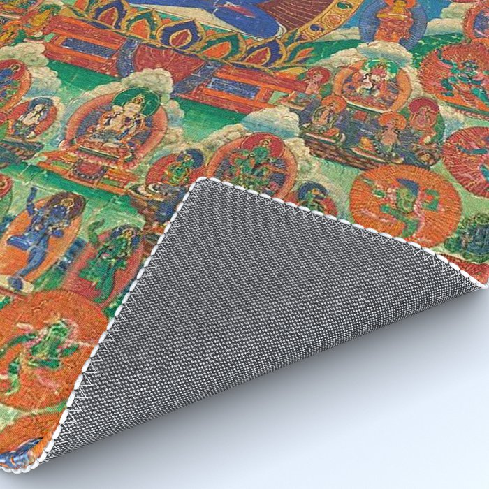 Mahayana Buddhist Samantabhadra Yab Yum Rug Gallery Image 4