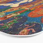 Mahayana Buddhist Samantabhadra Yab Yum Bath Mat Gallery Image 3