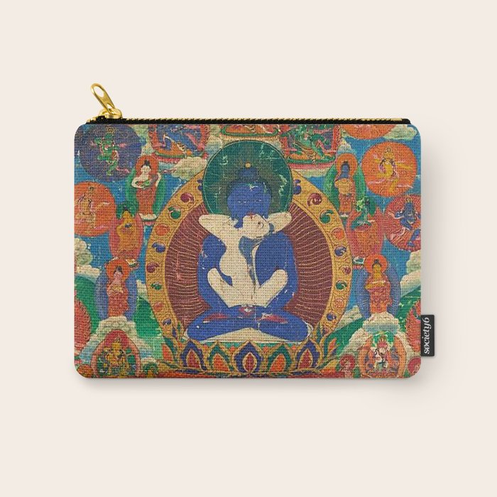 Mahayana Buddhist Samantabhadra Yab Yum Carry All Pouch Gallery Image 1