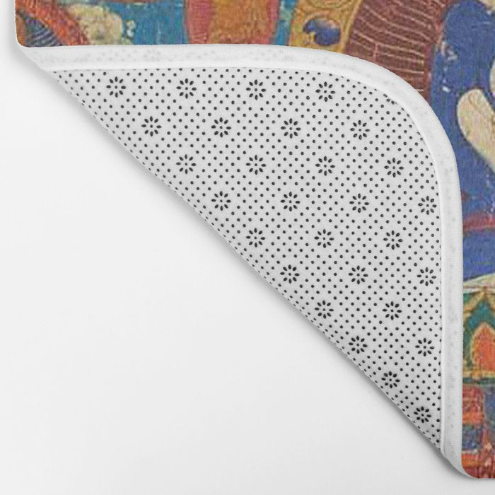 Mahayana Buddhist Samantabhadra Yab Yum Bath Mat Gallery Image 2