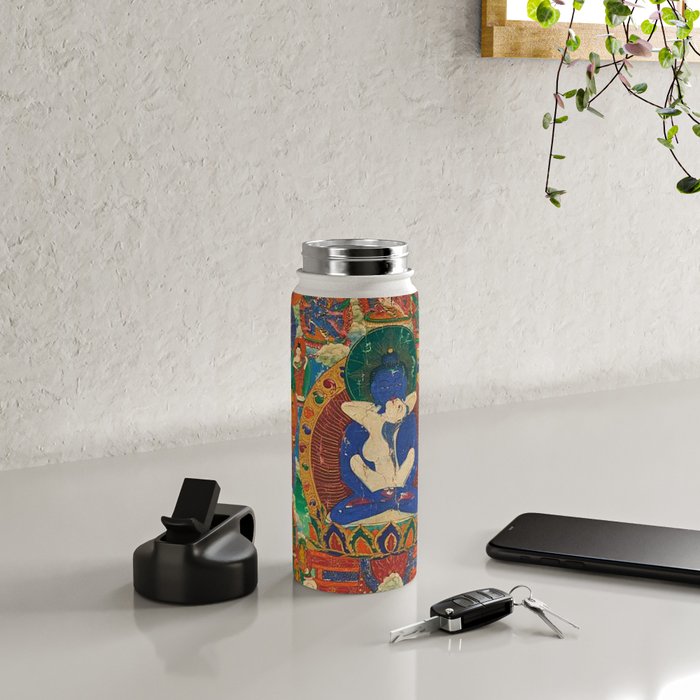Mahayana Buddhist Samantabhadra Yab Yum Water Bottle Gallery Image 4